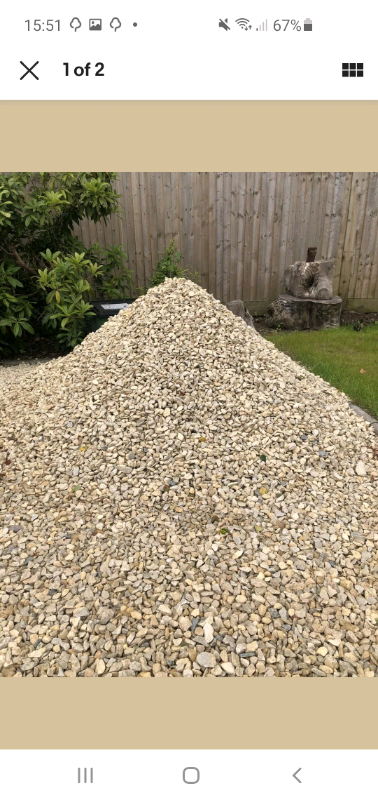 1 tonne stone chippings